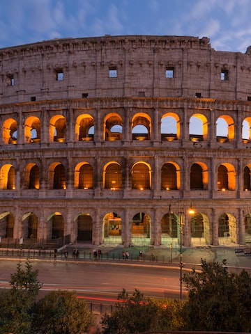 Colosseum Theatre of Rome, Italy