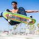 Skateboarder catches air at Venice Skatepark